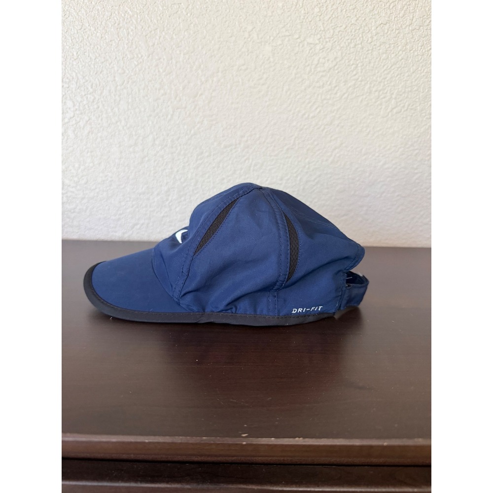 Nike Featherlight Dri-FIT Toddler Hat Navy Blue Adjustable Performance Cap - Picture 2 of 5